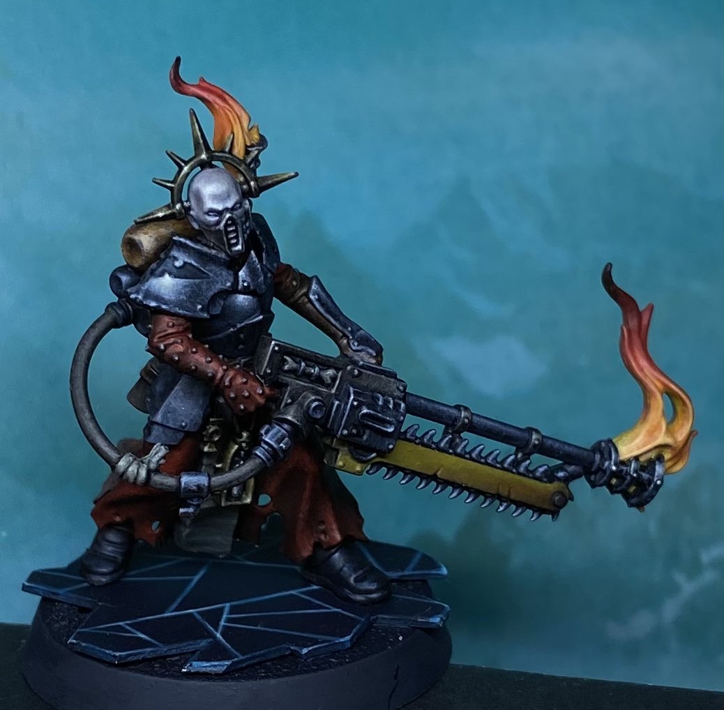 Pious Vorne, Missionary Zealot – WARHAMMER ART