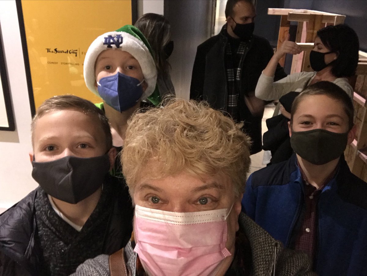 A T-Wolf gathering at Second City to see Brody Z. perform.  Great job Brody!