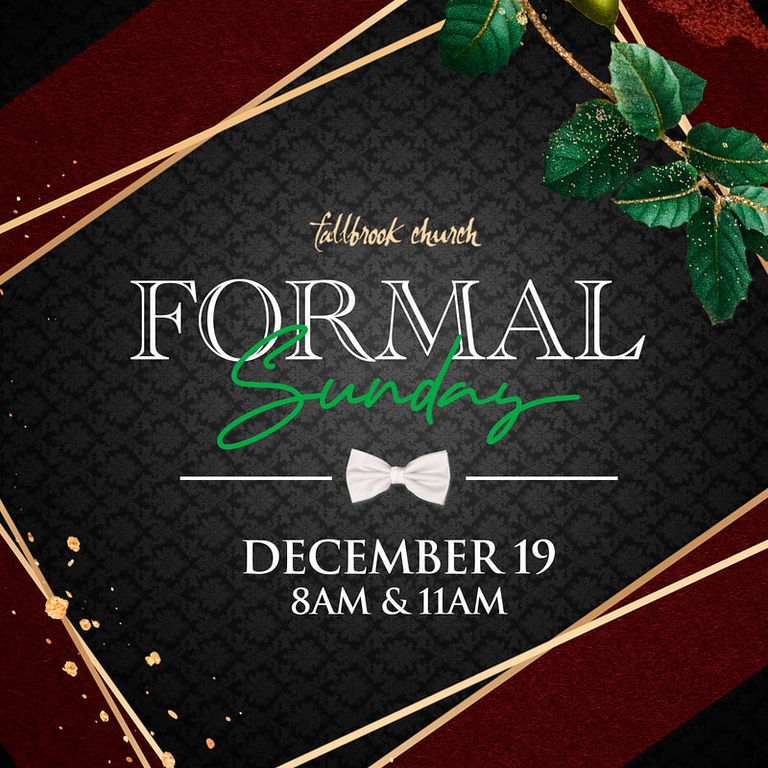 FallbrookChurch's tweet photo. We are so excited to see you dressed tomorrow for our Formal Sunday! Bring the whole family and celebrate tomorrow with us. God bless you! π π
#FallbrookChurch #HoustonTX #HoustonChurches #refreshingchange #reachinghouston #buildingbridges #SundayInvite #FormalSunday https://t.co/lVi82NAPRJ