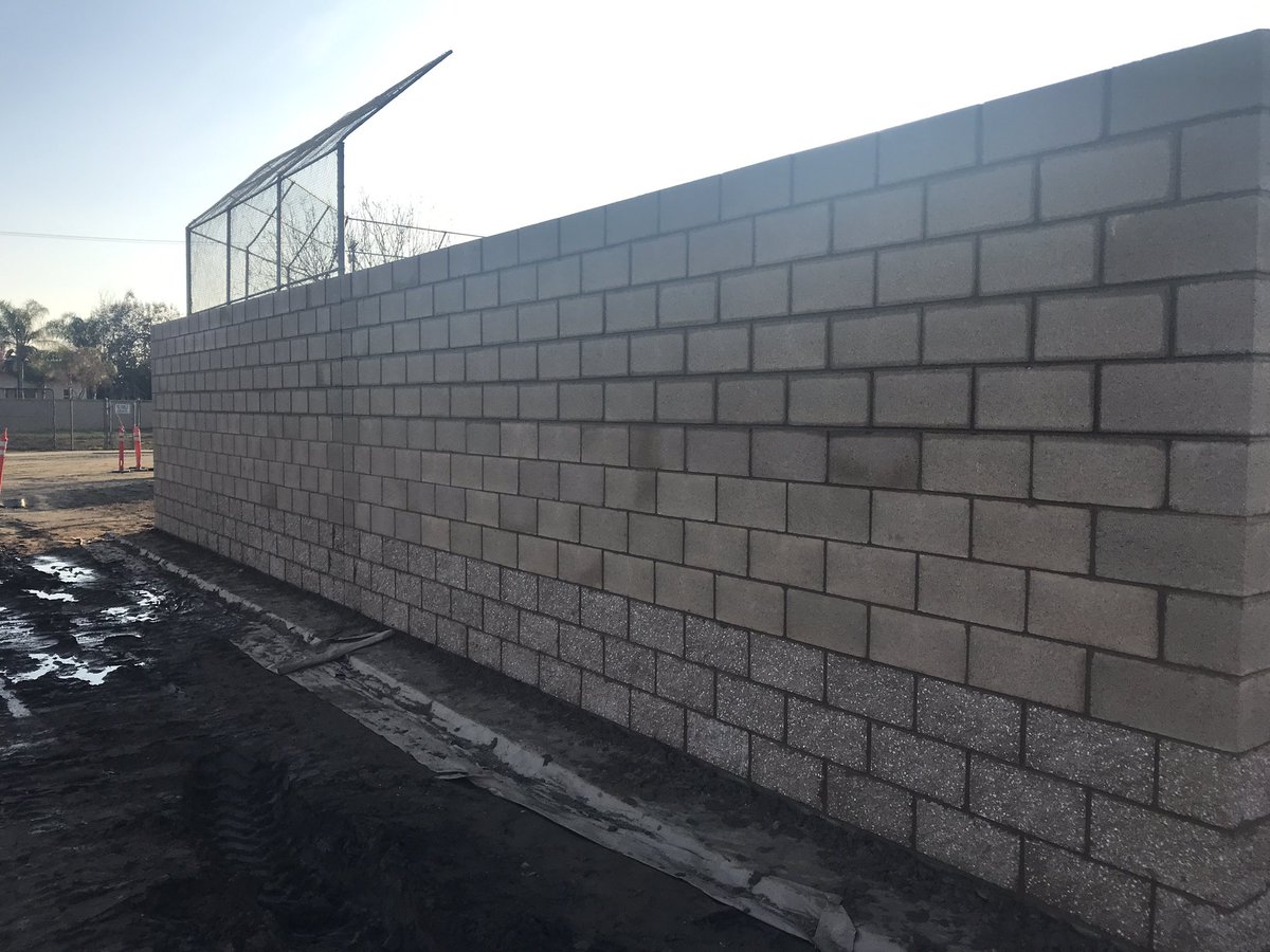Kendahas's tweet photo. Our new dugouts are shaping up nicely.  Go Cardinals!!! https://t.co/su8qWJJF1e