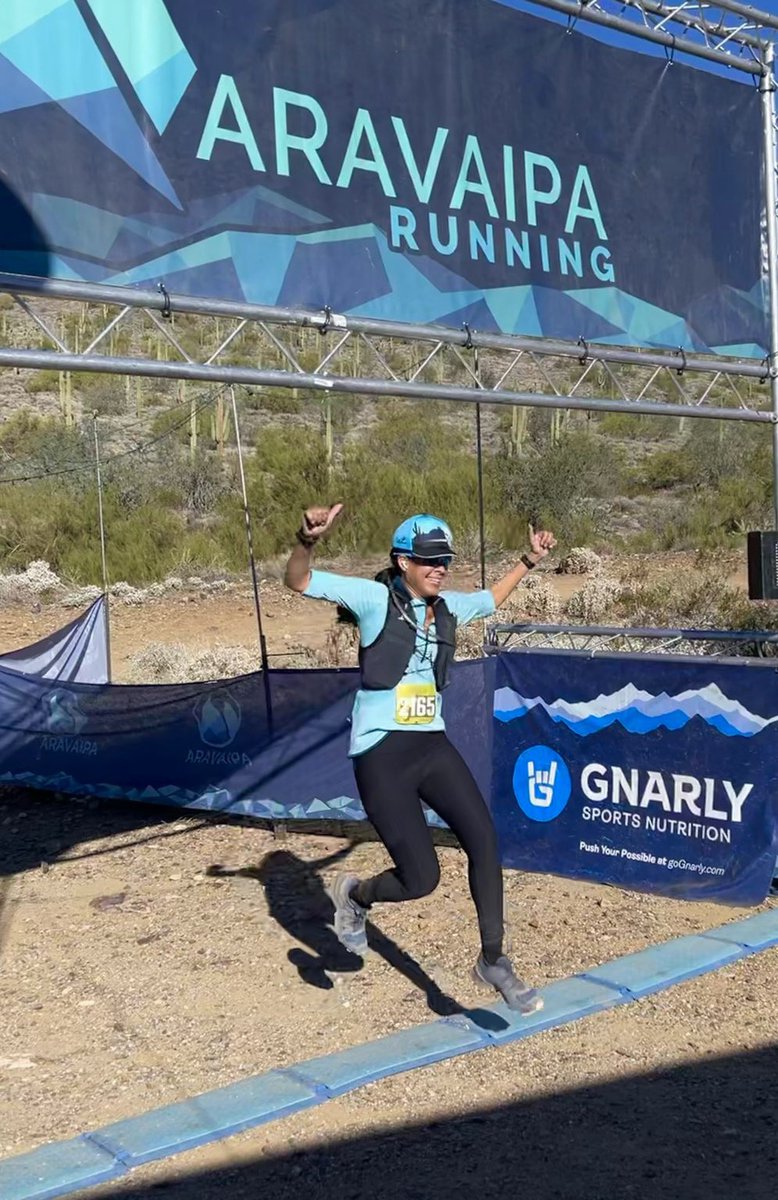 Marce_AZ's tweet photo. Cave Creek Thriller Trail Run 24K ✅ It was SO COLD 🥶 at first (46°F), but I had such a great time! (Once I warmed up 😅) Thank you, @AravaipaRunning for another awesome event! 🙌🏼⛰🌵
#RunHappy #TrailRun #TrailRace #Arizona #LifeInAZ #AZTrails https://t.co/m1p6U9hWMB