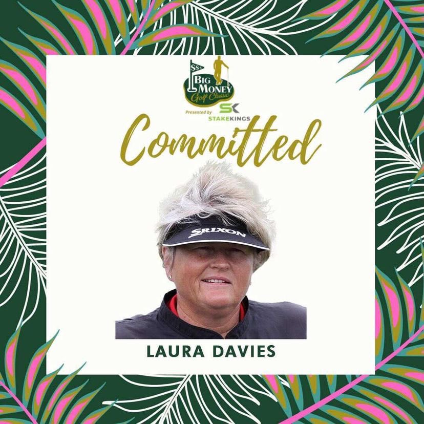 Laura Davies has committed to play in the Women’s Big Money Golf Classic January 12 - 14 at Orange County National. Her entry earns her a shot at a share of $400,000. @StakeKings @lauradaviesgolf