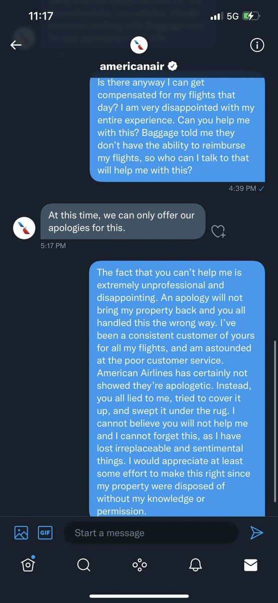 tmzitkus's tweet photo. @AmericanAir https://t.co/6WEkvqwrHI