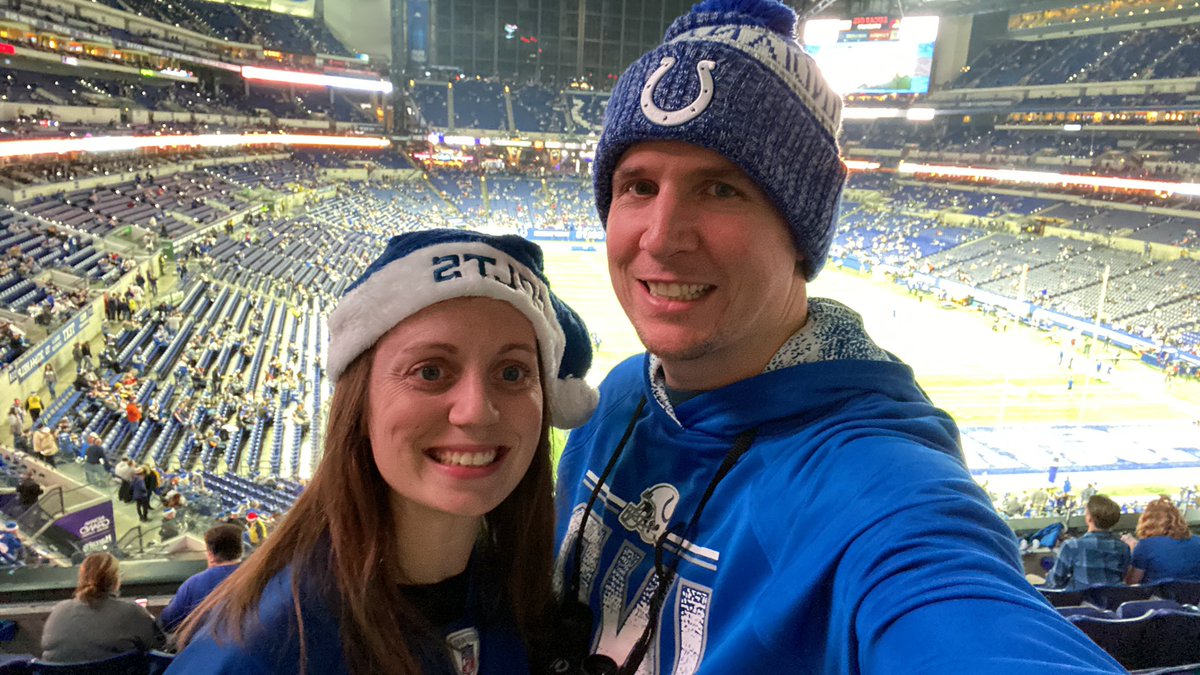 SteveBruder's tweet photo. #NEvsIND Go Colts!!! https://t.co/e1QSsnQzDp