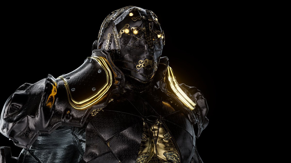 TrevorWilch's tweet photo. Work in progress procedural hard surface design in #sidefx #houdini 
#3dart #3d #3dmodeling #ProceduralArt #render #digitalart #design #cgi #hardsurface #knight #conceptart https://t.co/uy7sroF4CW