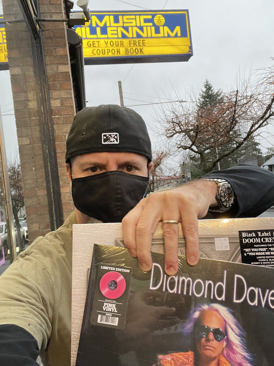 clanceman65's tweet photo. Thank you Terry & all the dudes at #MusicMillennium - finally got my #DoomInc @BerserkerBill + #DiamondDave on the way out!
In a cost cutting measure, I put the Floyd, Plant/Krause, Megadeth, Govt Mule #vinylrecords back 😂…Truth👉Discipline
Have a great night all ✌️ https://t.co/wII2RH4KlY