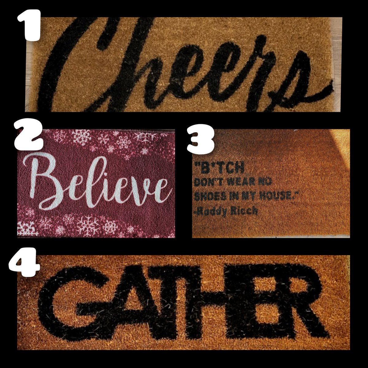 UPSCoppell's tweet photo. Wwiiith all the wwiiindy🪁days in Cypress Wwaaters, its a wwoonder🪄 all the doormats havent blowwwwn awwayy 👋👋
Wwiiithout futher wweather🌥 delays, may I present this wweeek's DoorMat Of the Wweeeek 🥰🌠
#DMOW #windy #walkalloverme https://t.co/zR74UJw0v3