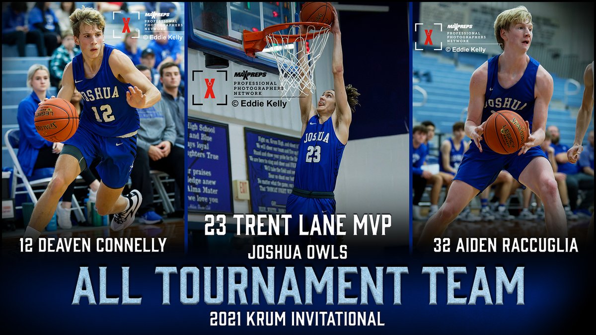 Congrats to the (3) 1st team all tourney Joshua Owls <a href="/JoshuaOwlsHoops/">Joshua Men’s Basketball</a>  Trent Lane MVP, Deaven Connelly, Aiden Raccuglia The Owls beat Covenant Christian 49-44 for the W <a href="/TrentonLane23/">Trenton Lane</a> <a href="/Deaven_Connelly/">Deaven Connelly</a> <a href="/AidenJR04/">Aiden Raccuglia</a> <a href="/JoshuaISD/">Joshua ISD</a> <a href="/BoysKrum/">Krum Boys Basketball</a> 
Owls v Celina Gallery
t.maxpreps.com/3mgVpuc