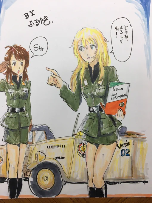 過去作ですが、カルパッチョおめでとう㊗️。
 #カルパッチョ生誕祭2021 