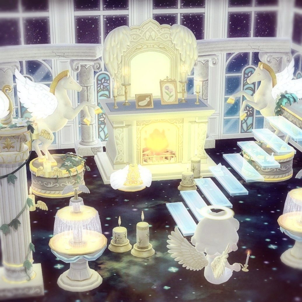 maru_acpc's tweet photo. ��使のすみか🕯️👼✨
(Angel's home)
#ポケ森 #ポケ森写真部
#ポケ森レイアウト #ACPCgallery https://t.co/ygXClBciSF