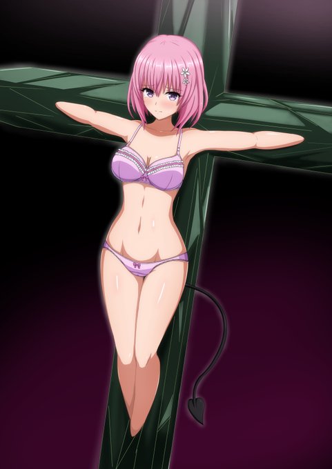 To LOVEるのモモ。
skeb納品です。
なんて健全な磔シーン。 