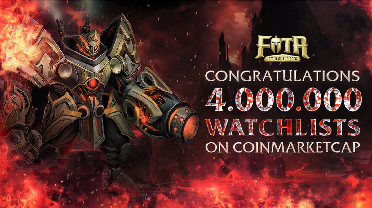 bruno_bcrypto's tweet photo. 🔥Fota is a AAA #metaserve GAMING project which is under the Hybrid of MOBA-RPG and integrated with #MicrosoftMesh (MR) Technology 🌈
🔥 Congratulations! On CoinMarketCap, the #FOTA token has 4,140,000+ watchlists. 🚀🚀
Check https://t.co/tj4BtgyGK7
#MicrosoftMesh #metaverse 🚀 https://t.co/shptEbtsDB