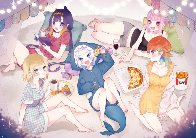 来年もいっぱい女の子描くぞ～!! 
#2021年自分が選ぶ今年の4枚 