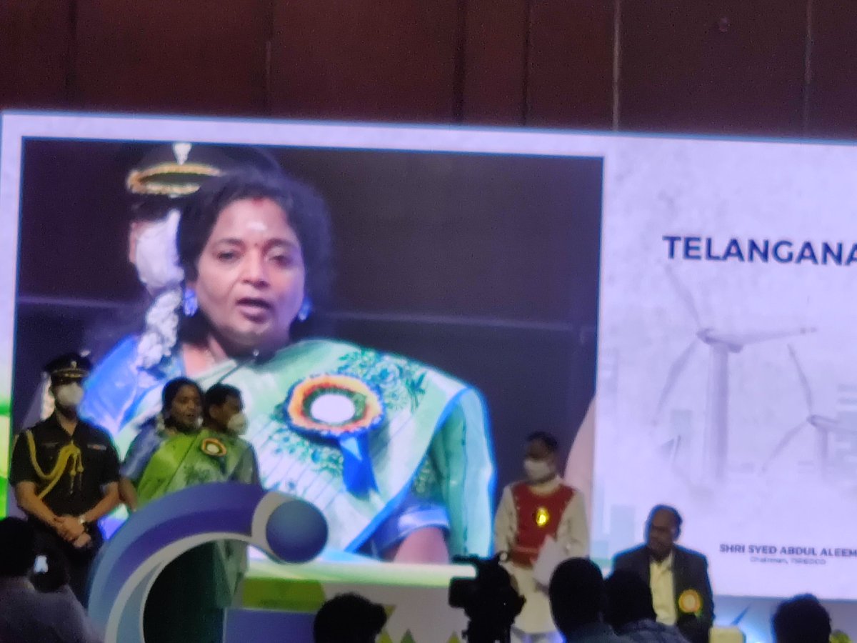 EDEnggTSRTC's tweet photo. @tsrtcmdoffice @TSRTCHQ #TSECA
Received Telangana State Energy Conservation awards, Gold and Silver awards on fuel conservation for Sathupaly and Godavarikhani depots, from Her Excellency, The Governor of Telangana, Dr Tamilisai Soundarajan garu. https://t.co/IkZ6f0GpiW