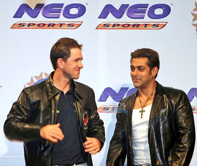 Happy birthday to the greatest ever   Favourite people in one frame Salman Khan × Ricky ponting 