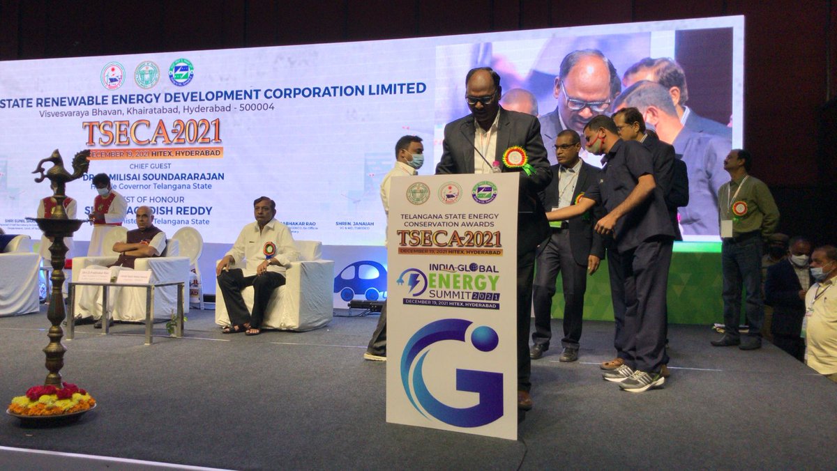 IndiglobalMedia's tweet photo. "I appreciate all the stakeholders for pushing their efforts for the better achievements in the results of the Energy in the state"- N. Janaiah, VCMD, TSREDCO
#IGES #IndiGlobalMedia #Energy #EV #EC #TSECA #indiglobalenergy @goutham_sudheer https://t.co/fHXVirqYPV
