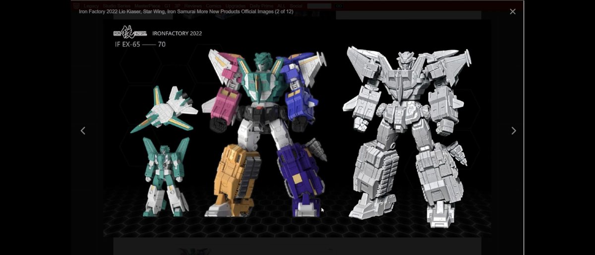 ほぁ⁉️⁉️⁉️∑(゜ロ゜) Iron Factoryさん、今度はライオカイザーっ