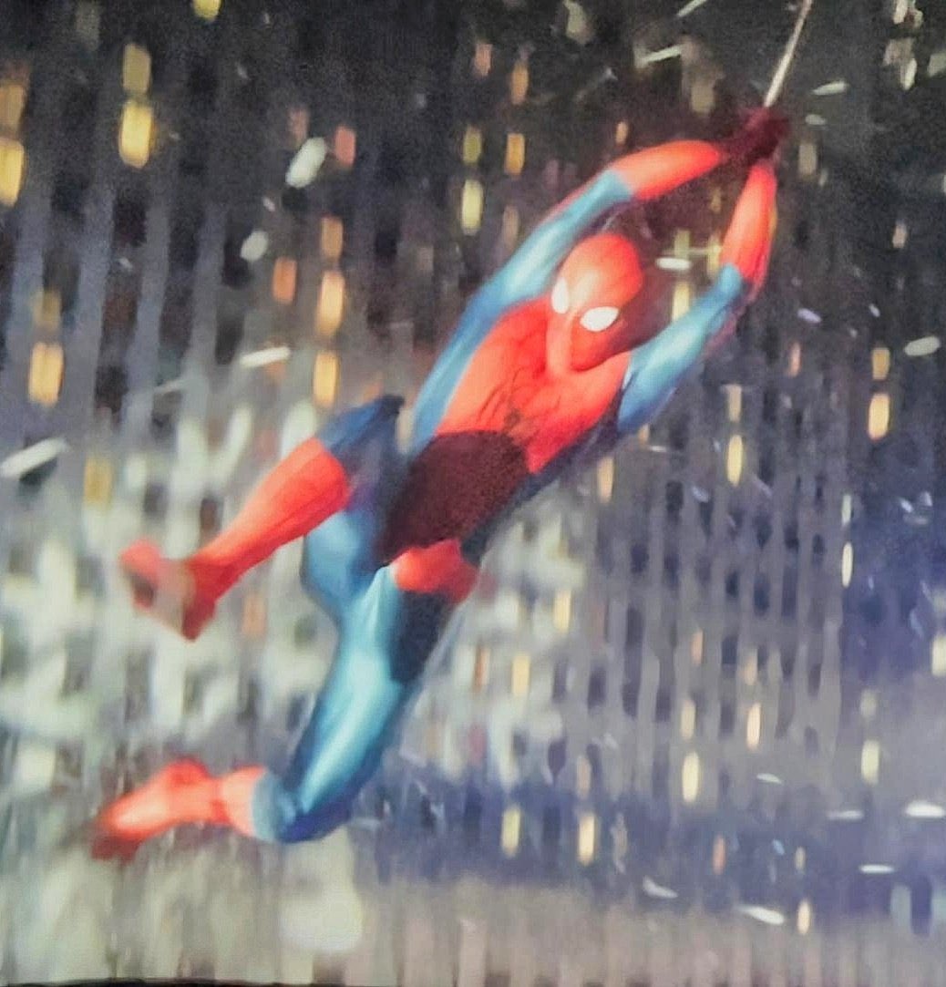 REDACTEDSpider's tweet image. Marvel Studios really gave us the most accurate Spidey suit ever