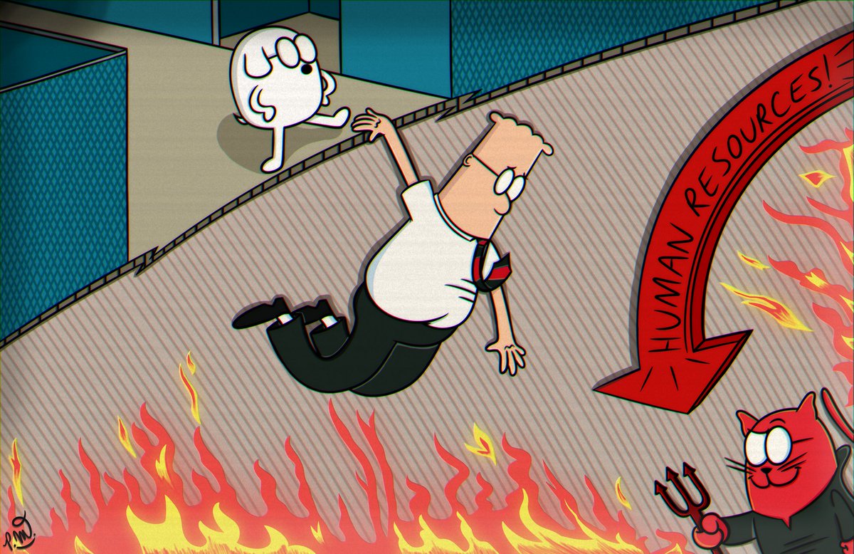 That_Trippy_Guy's tweet photo. Here it is, fan art of Dilbert! :)

@ScottAdamsSays

#Dilbert #Art #FanArt #Dogbert #Catbert #DigitalArt #Comics #Drawing #HumanResources https://t.co/3QwWAeEROB https://t.co/V1MMWNcWc1