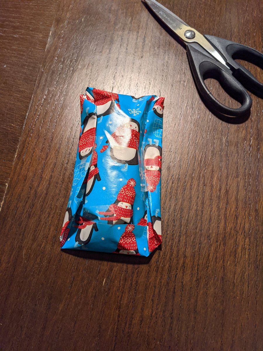 I'm beginning to suspect wrapping is not my strong suit.