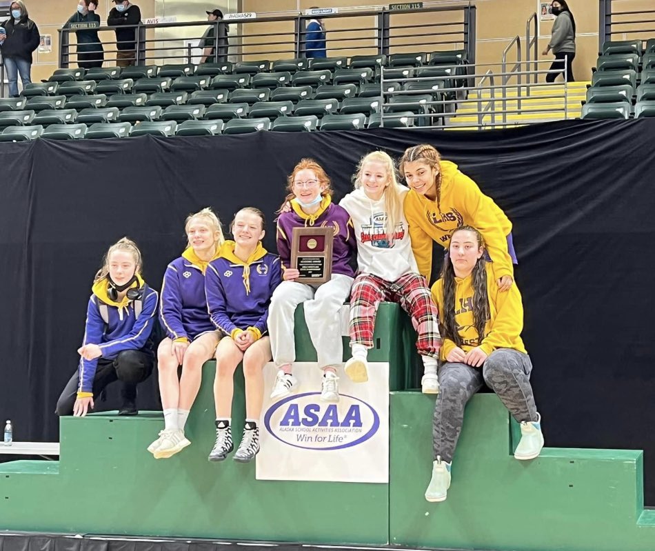 Back to back State Champions and Academic Award(3.61 gpa)!! Amazing job ladies!!!