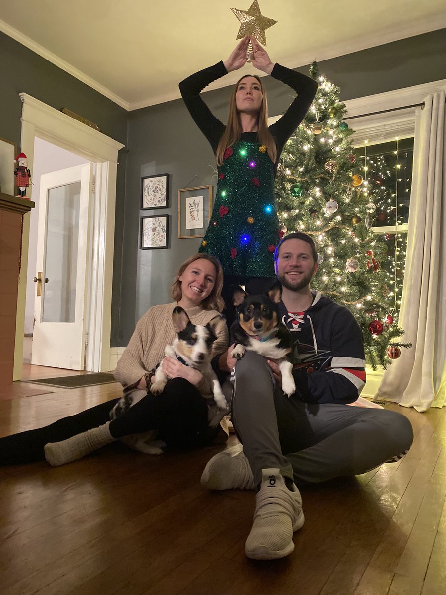 katebeamiller's tweet photo. How it started v How it ended Christmas Edition https://t.co/Wjq71Gbyl9