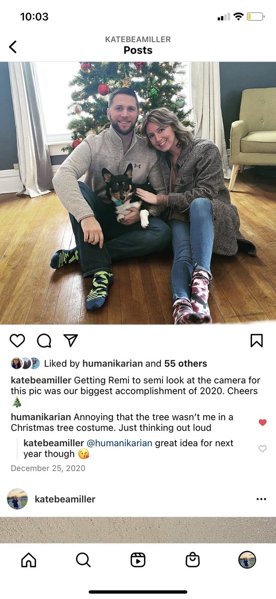 katebeamiller's tweet photo. How it started v How it ended Christmas Edition https://t.co/Wjq71Gbyl9