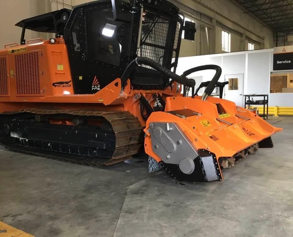 #FAE PT300 with #forestry subsoiler 300/S 225 ready to go out for a demo. 
#Landmanagement #Forestry #Fuelreduction #Faeusa #Giorgiocarera #Edwinmccain #Lancestinson