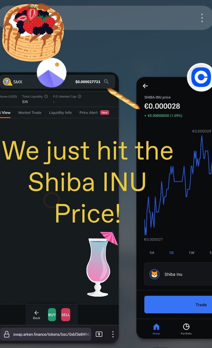 SmxToken's tweet photo. 🚀🚀🚀#shibainu #smxtoken #SHIB #shiba #cryptocurrency #Cryptos #crypto #CryptoNews #TokenSale #tokenlaunch #tokens #token #NEW #top #Best #good #price #Coinbase #Binance #BinanceSmartChain #exchange #Swap #startup #Science #technology #Trending https://t.co/DA6O2BS5A0