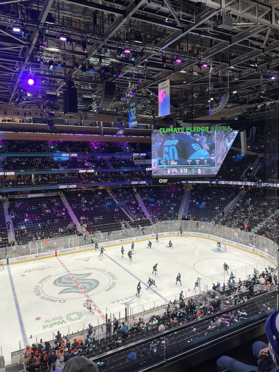 My first Kraken Game!! #seakraken. <a href="/SeattleKrakenPR/">Seattle Kraken PR</a> <a href="/SeattleKraken/">Seattle Kraken</a> Let’s Go Kraken