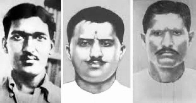 yadavakhilesh's tweet photo. महान स्वतंत्रता सेनानी अमर शहीद राम प्रसाद बिस्मिल, अशफ़ाक़ उल्ला खां और ठाकुर रोशन सिंह जी के बलिदान दिवस पर सादर श्रद्धांजलि। https://t.co/vjCAKAMHZS
