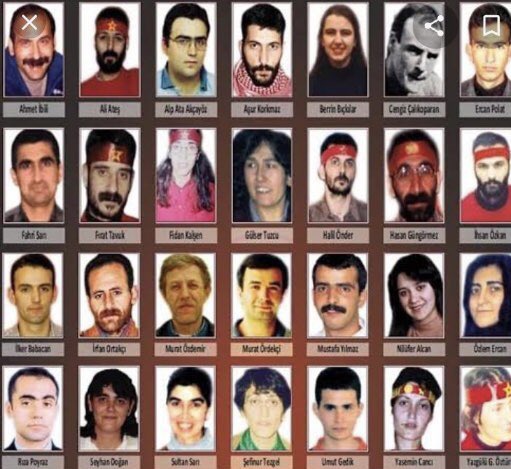 … Belki az kalacak belki hiç kalmayacak 
Kalırsak dik ölürsek yiğit olacağız 
Bir mevsim aç olacağız 
Her mevsim onurlu olmak için…19/22Aralık unutma.