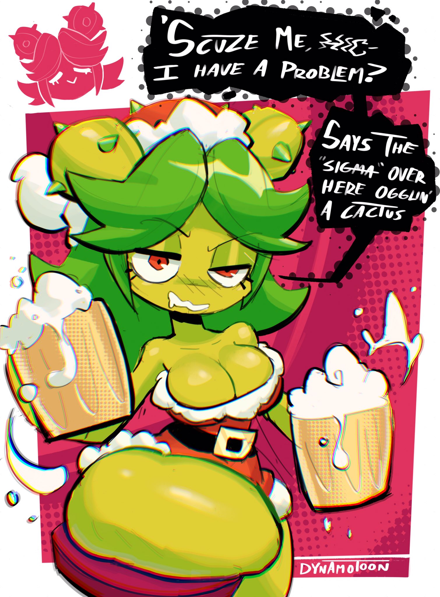 Andy-O @ FLORIDA SUPERCON 2025 on X: Took part in a secret santa and I had  the pleasure of drawing @BacunNGs Rebutia. So glad I got to draw her.  t.coRCAlAiGDWz  X