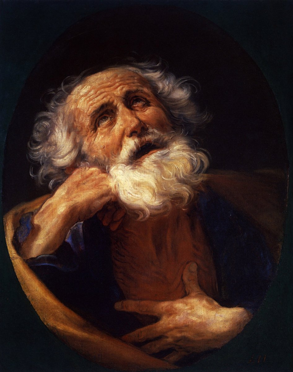 ArtistGuidoReni's tweet photo. Saint Peter, 1634 #reni #baroque https://t.co/lCZAlROjI5