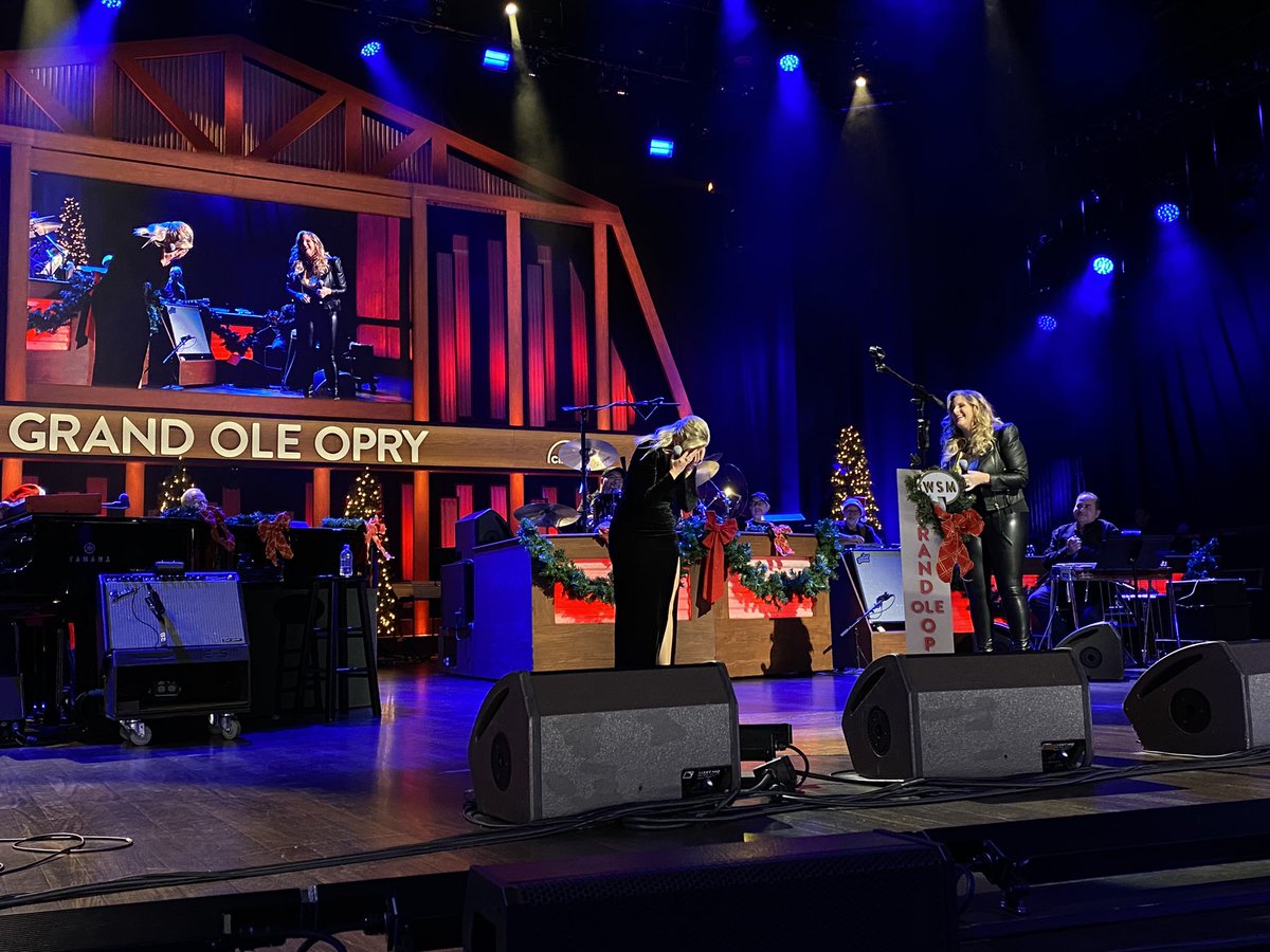 opry's tweet photo. BREAKING: @trishayearwood has just invited @Lauren_Alaina to be the newest member of the Grand Ole Opry! https://t.co/uwTjGve8ax