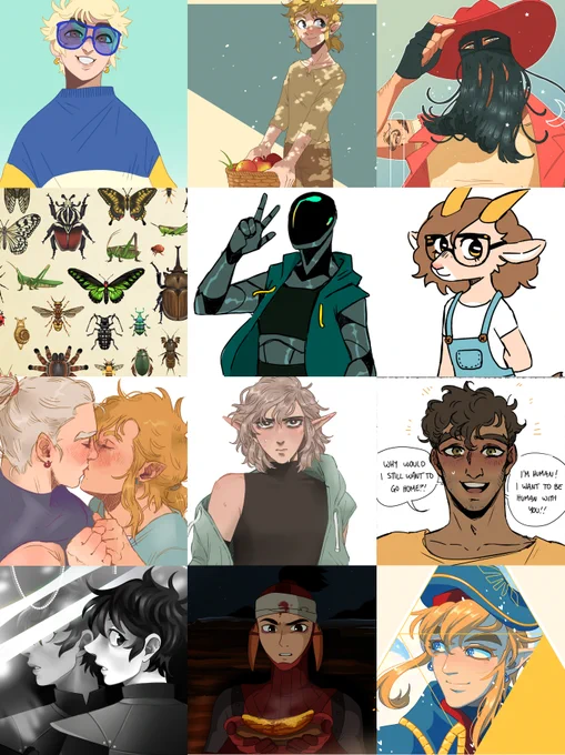 compared to 2020 when most of my stuff was sketches and colored sketches, its been not a bad year 