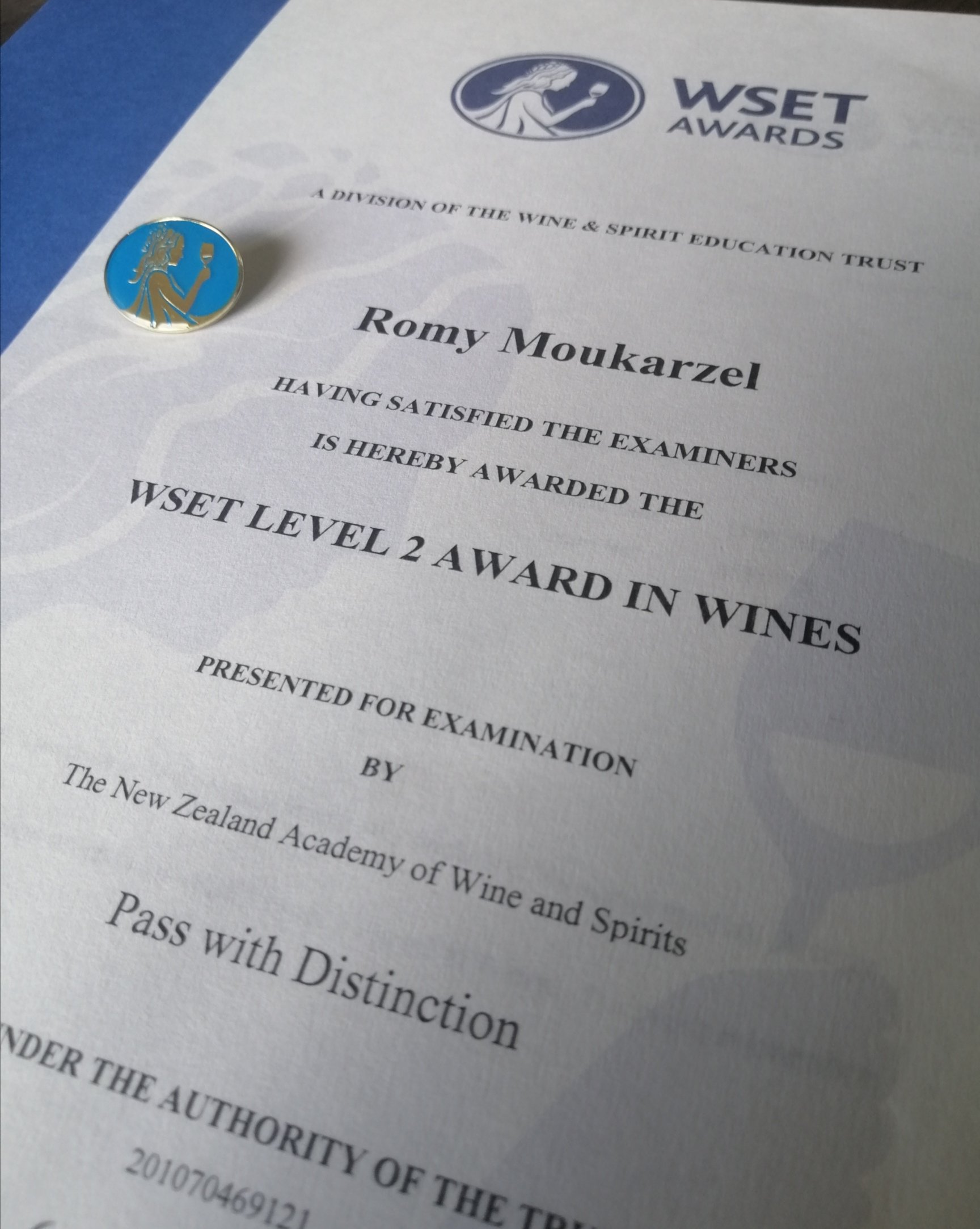 Odyssey Wine Academy, WSET Certification