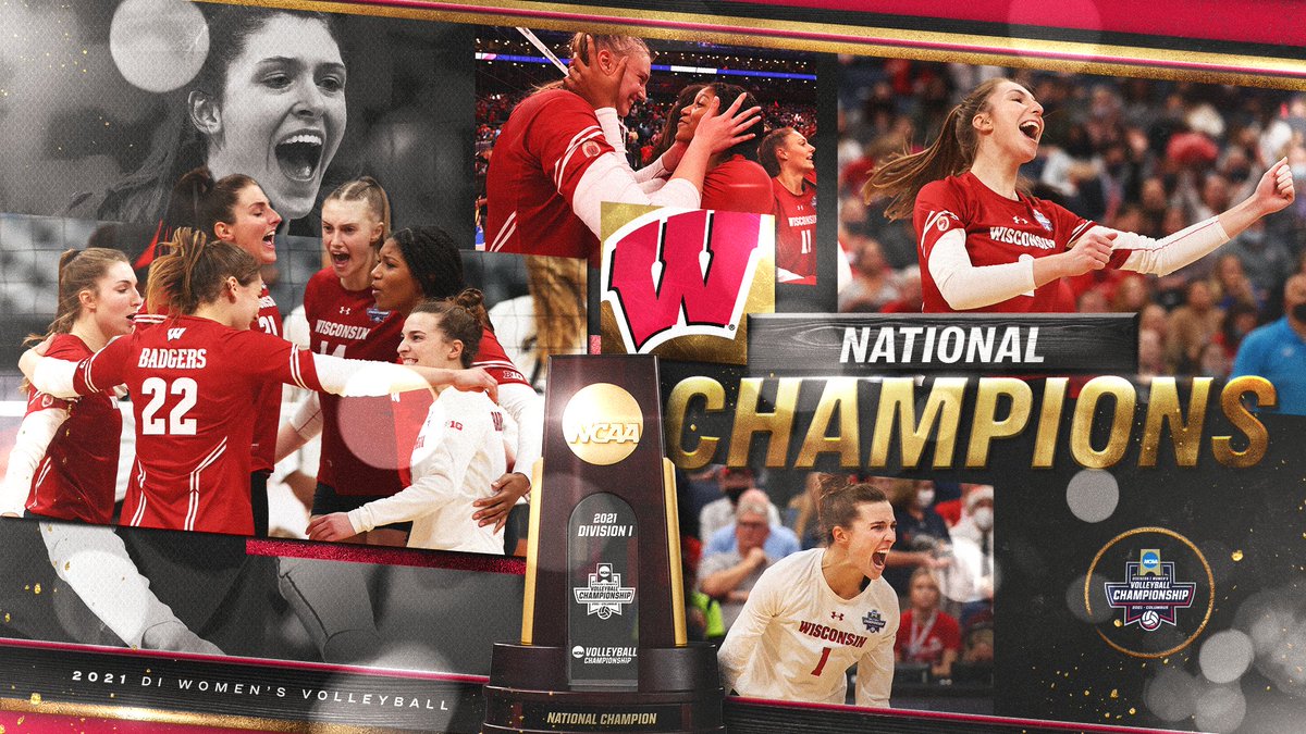NCAA Women's Volleyball (@ncaavolleyball) on Twitter photo THE BADGERS ARE BRINGING HOME THE ๐โผ๏ธ
(4) <a href="/BadgerVB/">Wisconsin Volleyball</a> battled all night long to defeat (10) Nebraska in an instant classic five set thriller (22-25, 31-29, 25-23, 23-25, 15-12) to win the program's first National Championship!
#NCAAVB THE BADGERS ARE BRINGING HOME THE ๐โผ๏ธ
(4) <a href="/BadgerVB/">Wisconsin Volleyball</a> battled all night long to defeat (10) Nebraska in an instant classic five set thriller (22-25, 31-29, 25-23, 23-25, 15-12) to win the program's first National Championship!
#NCAAVB