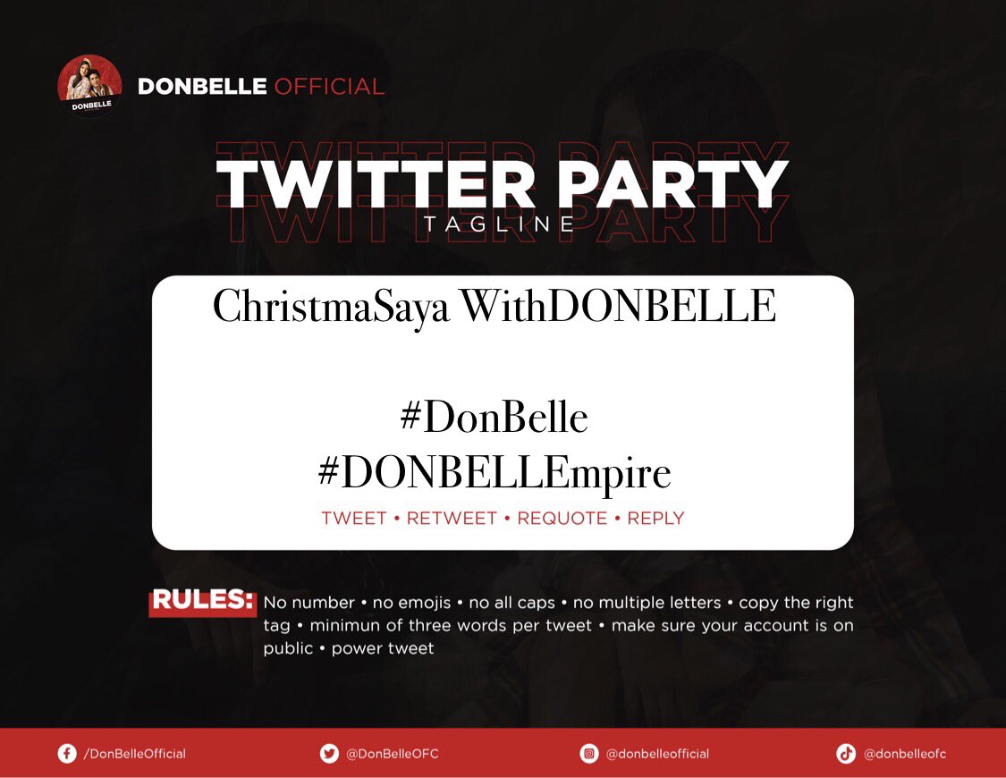 DonBelleOFC's tweet photo. Our twitter for ASAP starts now! 

ChristmaSaya WithDONBELLE

#DonBelle
#DONBELLEmpire https://t.co/j1IFN51CTZ