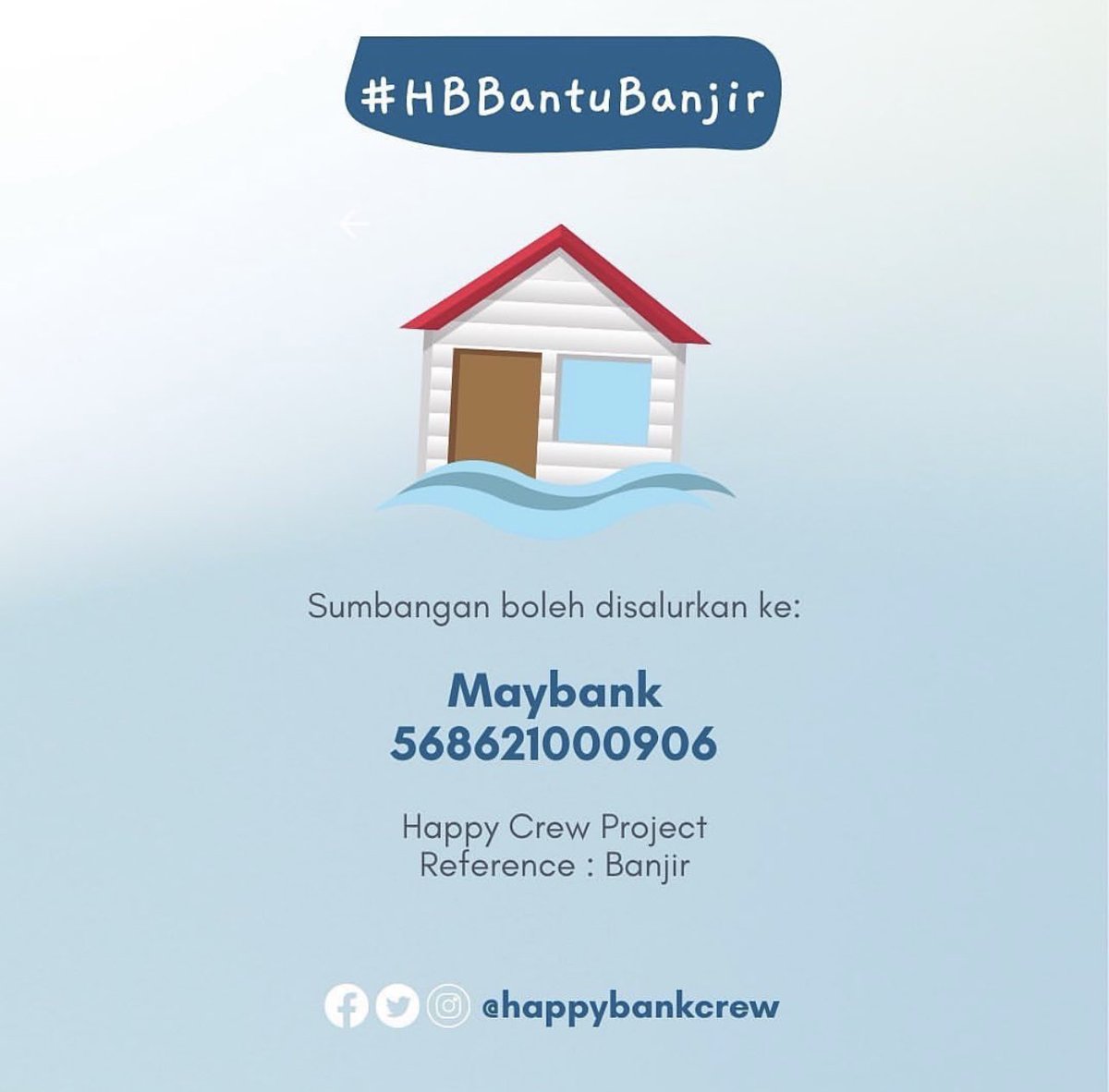 NabellaAnuar's tweet photo. Tak boleh nak turun padang, tapi mampu utk memberi sedikit sumbangan, boleh salurkan sumbangan di sini 💪🏻 #RakyatJagaRakyat https://t.co/HoWKyWp6kr