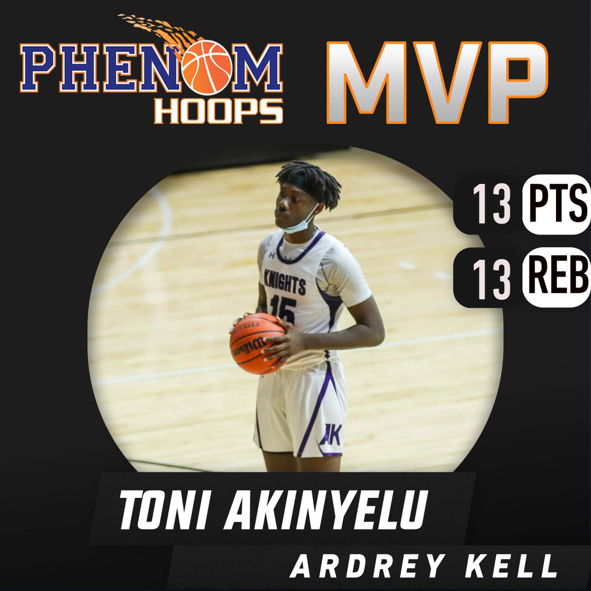 ty1ewis's tweet photo. GAME 10 MVP's #PhenomHolidayClassic 

@brockrose27 
Toni Akinyelu
@AKbasketball https://t.co/h52Sf6jIYt