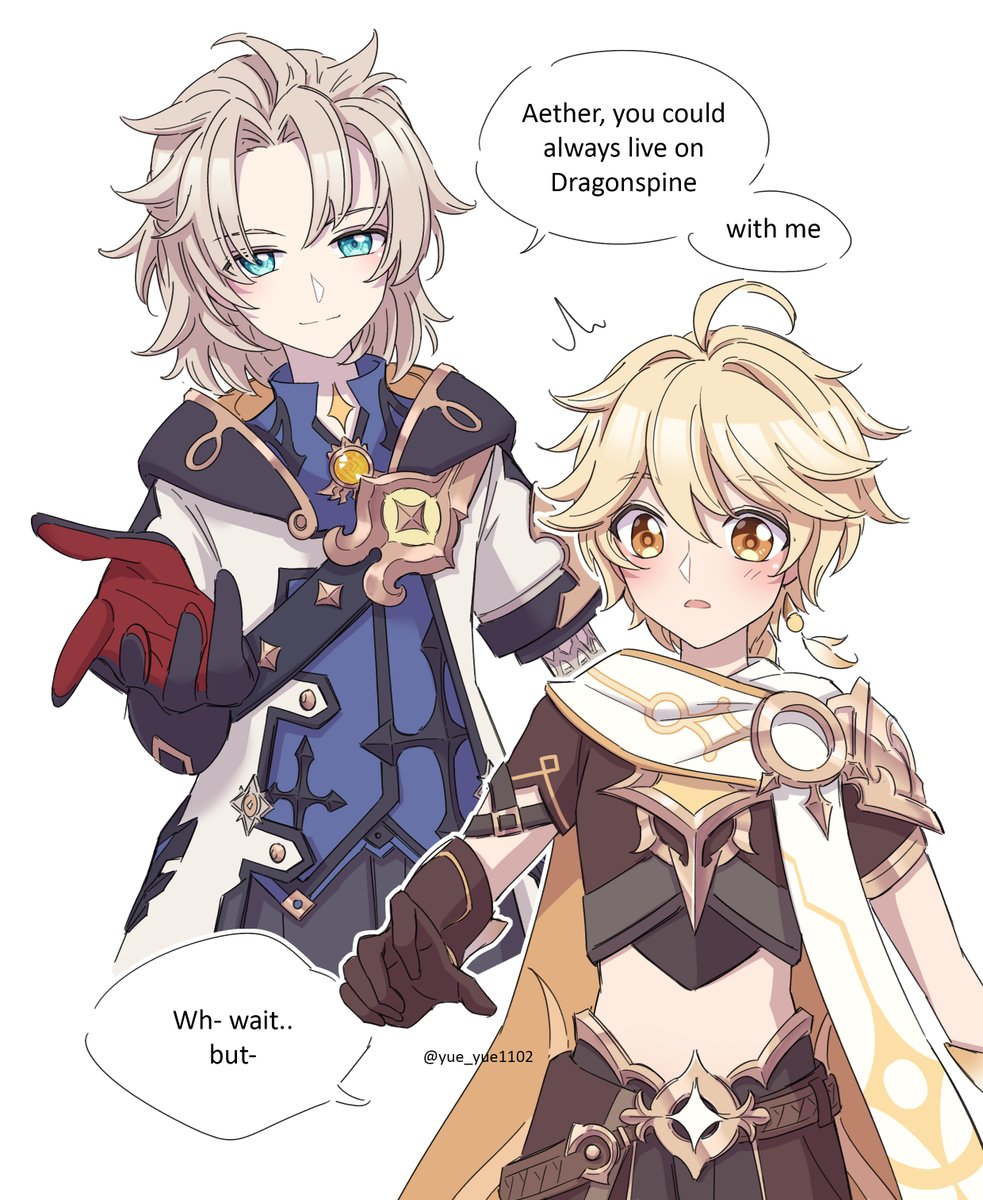 「#albether for @windflowerlia cz she's a 」|Qing 💜🥧の漫画