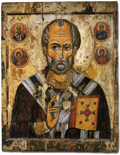 ilya_sadowsky's tweet photo. St Nicholas the #Wonderworker. Mid-13th century, 67.6 × 52.5 cm; From the Holy Spirit Monastery in Novgorod, The Russian #Museum, St. Petersburg, #Russia
#icon #Orthodox #Art #Travel https://t.co/8OI2ihJXpc
