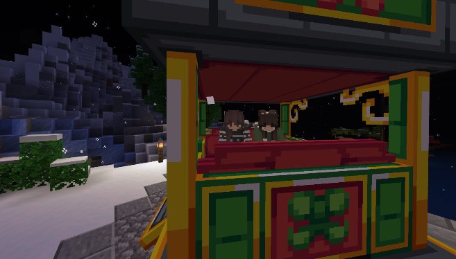 Lexiliy's tweet image. we know what kind of train this is 

ily @maexxyzz ❤️ happy holidays everyone ❄️ :)