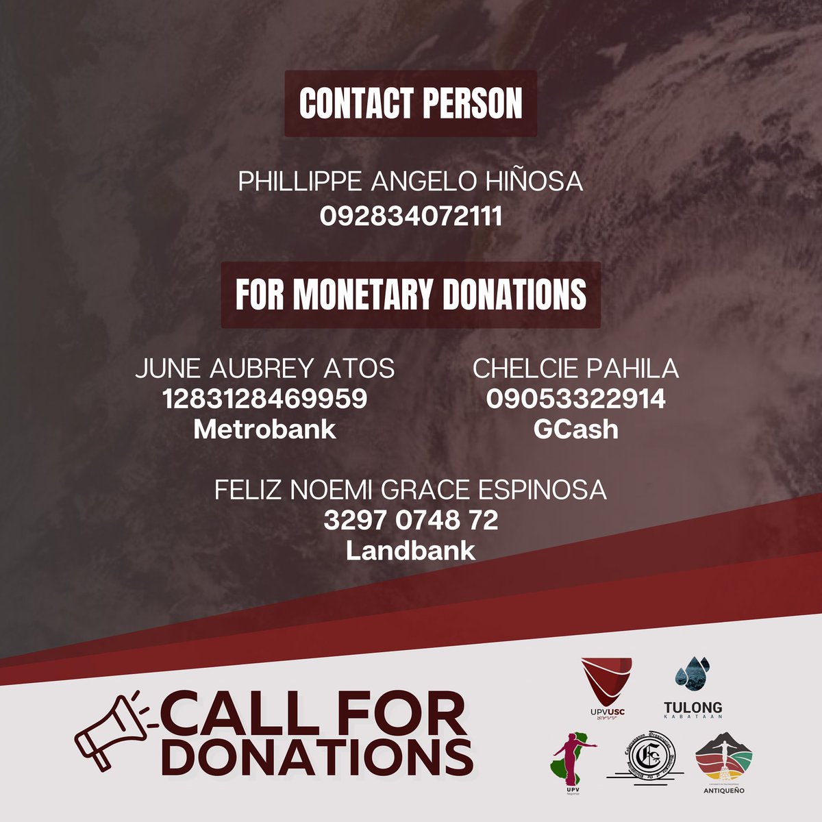superstarhoshi's tweet photo. CALL FOR DONATIONS THREAD FOR #OdettePH 👇🏻👇🏻👇🏻👇🏻 https://t.co/wdCEEU6u9Y