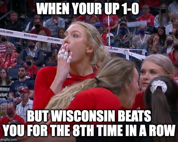 stakstak3333's tweet photo. On Wisconsin!!  #NCAAWVB #Wisconsin #volleyball https://t.co/BA49yCE7vp