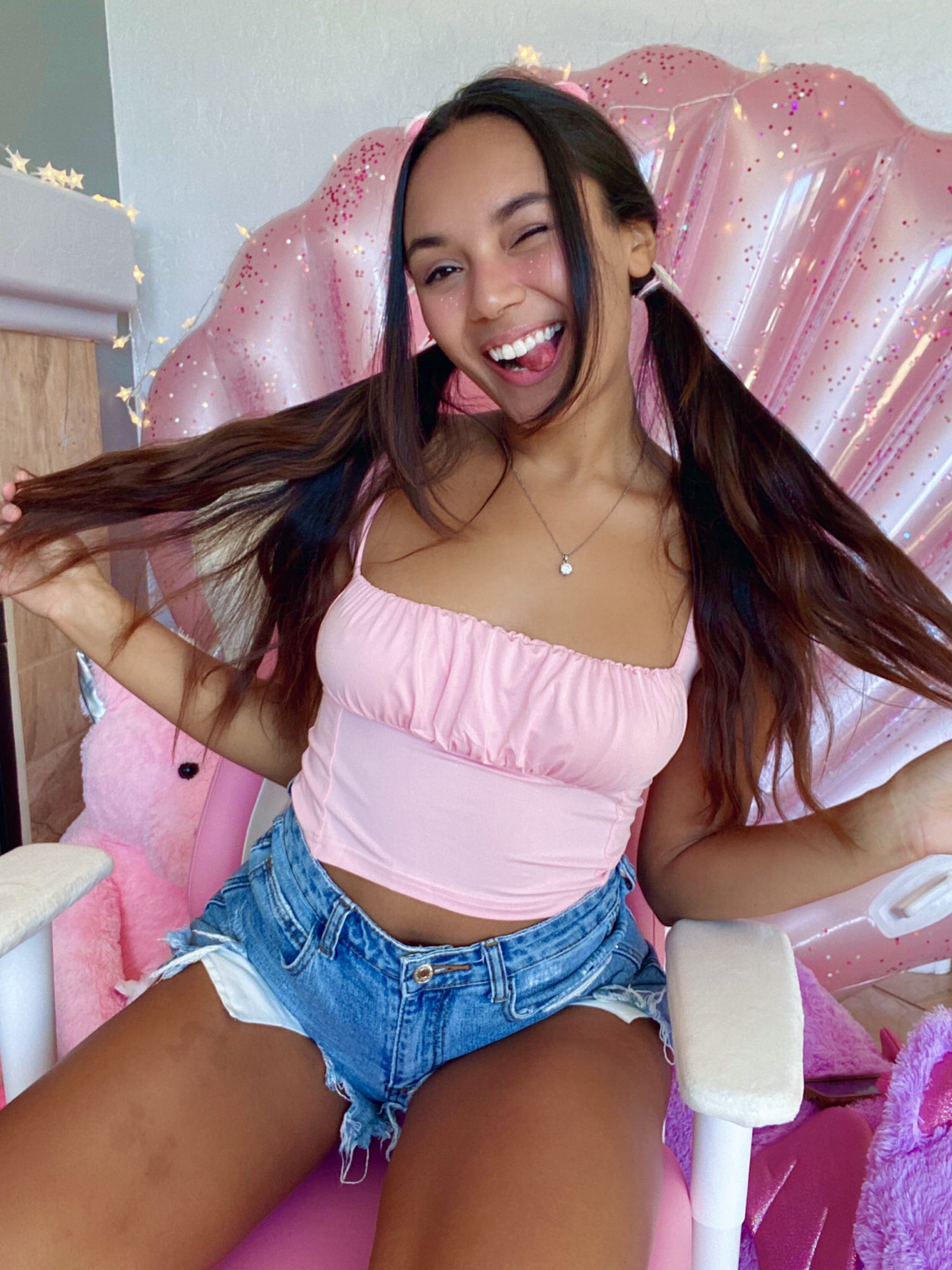 My stepbro made fun of my pigtails 🥺 what do you think? https://t.co/BoIBXWEFm8