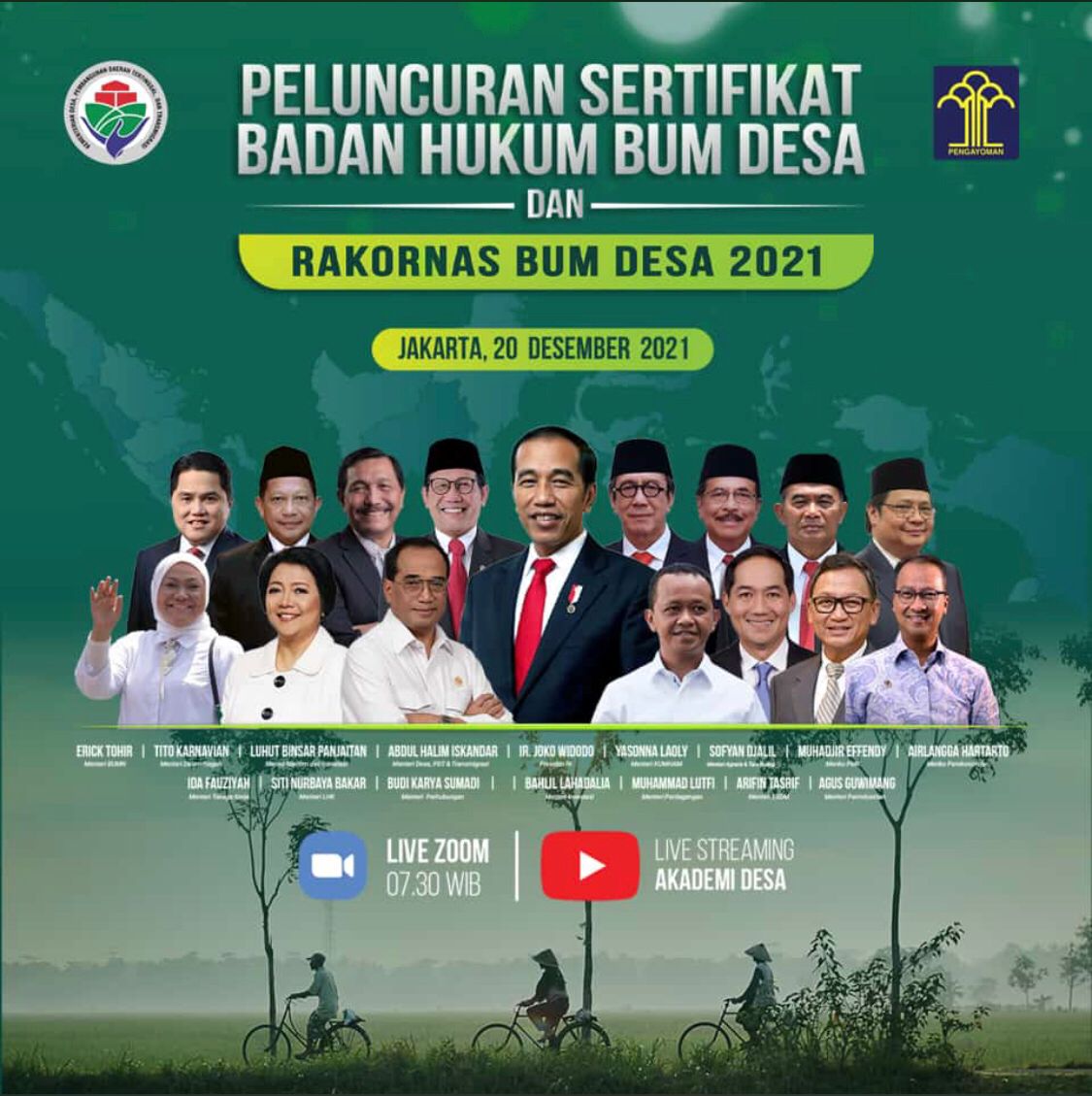 TPP_Toroh's tweet photo. Peluncuran sertifikat Badan Hujum BUMDes 
@kemendespdtt 
@EvyNurmilasari 
@PrihantonoSunar 
@prihantono_gito 
@DISPERMADES_JTG 
@dispermadesgrob https://t.co/udyB00lN91