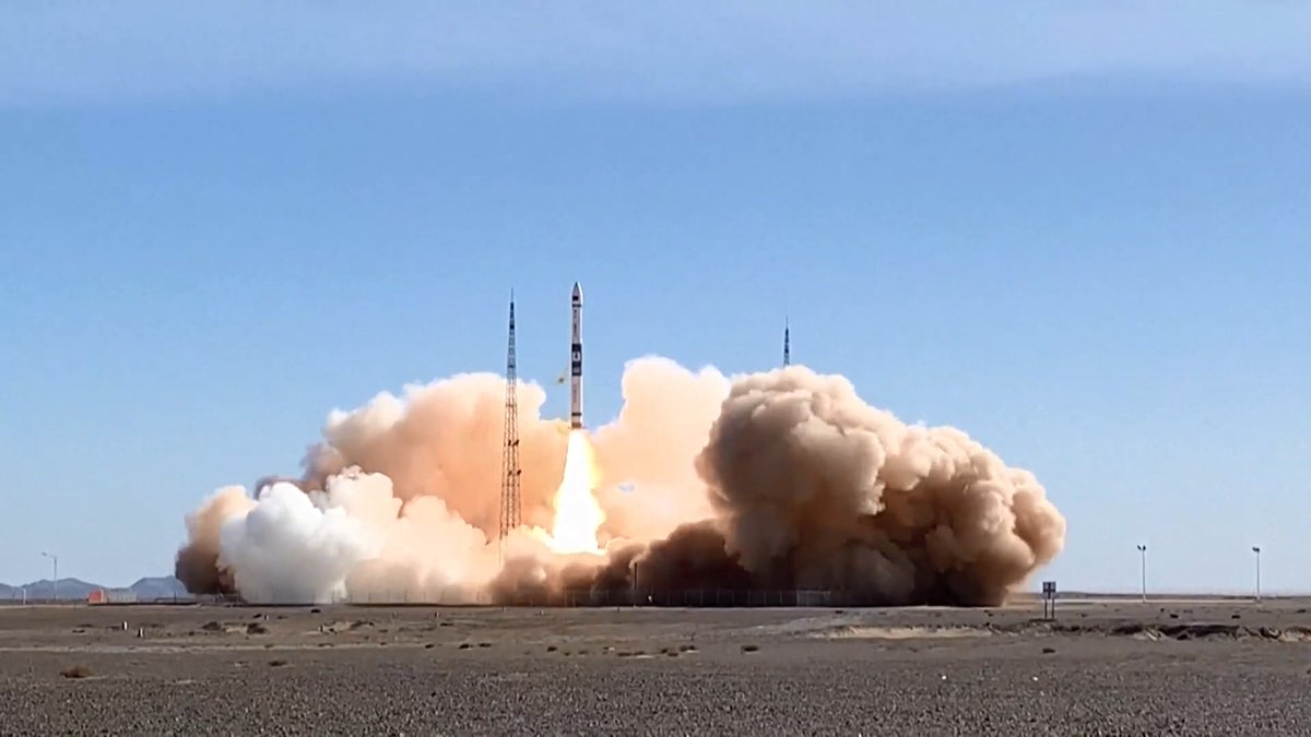IsrScience's tweet photo. Запуск спутников GeeSAT 1A-1B, китайской компанией ExPace. Стартовый комплекс SLS-2, космодром Цзюцюань (Jiuquan). Ракета-носитель - Kuaizhou 1A.
#ExPace #GeeSAT #Kuaizhou1A

https://t.co/aOhvH9sZDY https://t.co/PwQIZSR3Bt