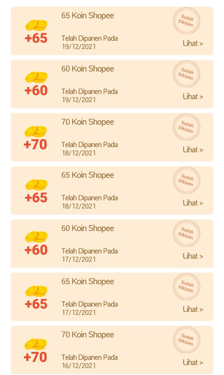 KuisShopee's tweet photo. Katanya panen pohon apapun selama 7 hari tapi gak masuk hitungan padahal tiap hari panen. Apakah event shopee tanam masih ngebug? Kemarin dapat hadiah tapi buat hari 2 (50 tetes) hari 1 gak dapat. https://t.co/IbIk6Jw92g